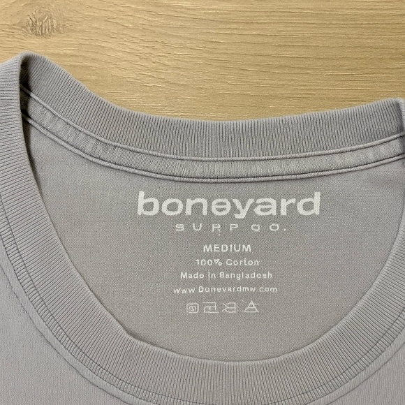 Boneyard Surf Co. Tee Martha’s Vineyard Edgartown Unisex medium Med M iconic - Picture 4 of 5